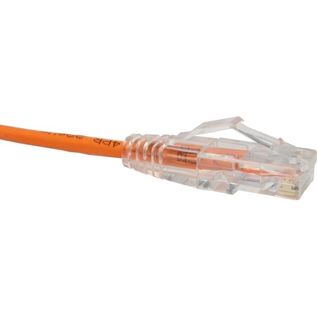 Unc Group 6Ft Cat6 Clearfit Slim Patch Cable Org CS6-06F-ORG